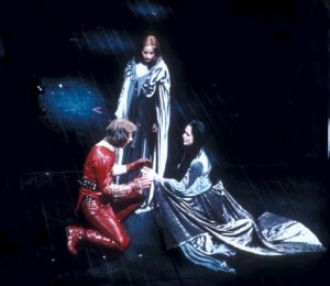 Alan Howard, Maxine Audley and Fleur Chandler