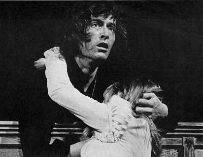 Alan Howard as Hamlet 'a sharp, smouldering stare of misery'
