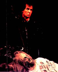 Now is the winter.... - Richard of Gloucester crouches over the murdered Henry VI. 