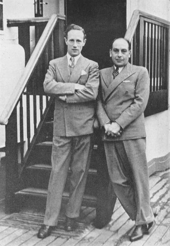 Leslie and Cedric Hardwicke